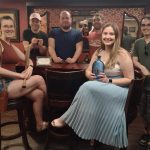 Group enjoying an immersive escape room experience in Columbus Ohio at Escape It Grandview