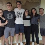 Group after completing an escape room in Columbus Ohio at Escape It Grandview