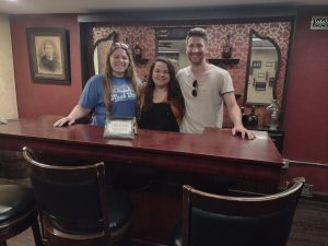 Players solving puzzles in an escape room in Columbus Ohio at Escape It Grandview